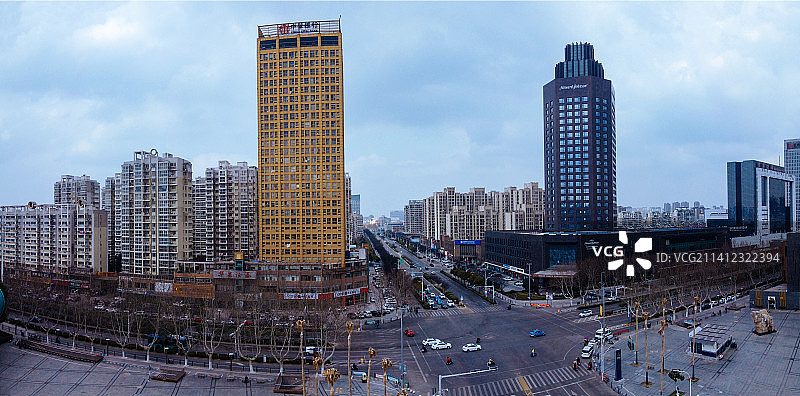 蚌埠 蚌山区 地标 航拍素材 安徽省 蚌埠市 城市 商业图片素材