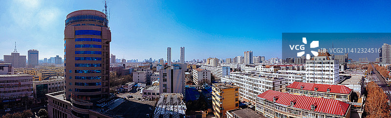 济宁 任城区 地标 航拍素材 山东省 济宁市 城市 商业图片素材