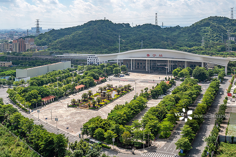 普宁高铁站图片素材