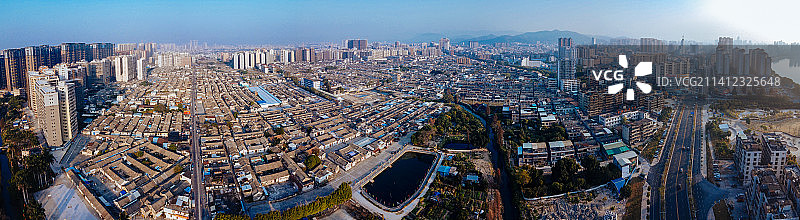 揭阳 揭东区 地标 航拍素材 广东省 揭阳市 城市 商业图片素材