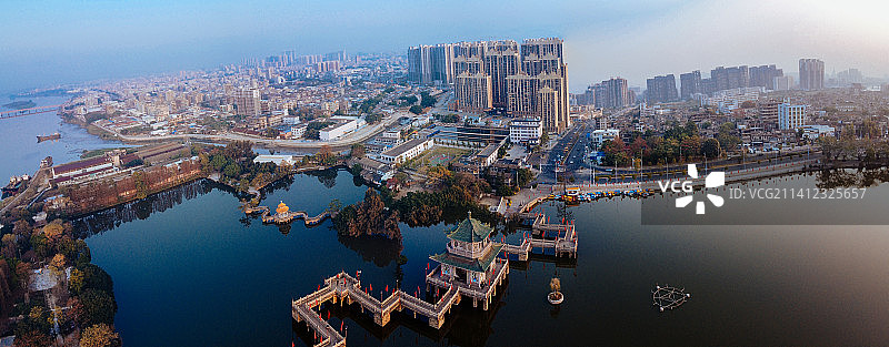 揭阳 揭东区 地标 航拍素材 广东省 揭阳市 城市 商业图片素材