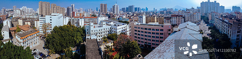 莆田 荔城区 地标 航拍素材 福建省 莆田市 城市 商业图片素材