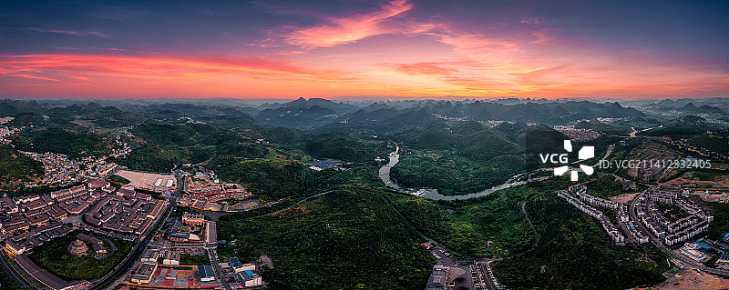 黄果树风景区全景图片素材