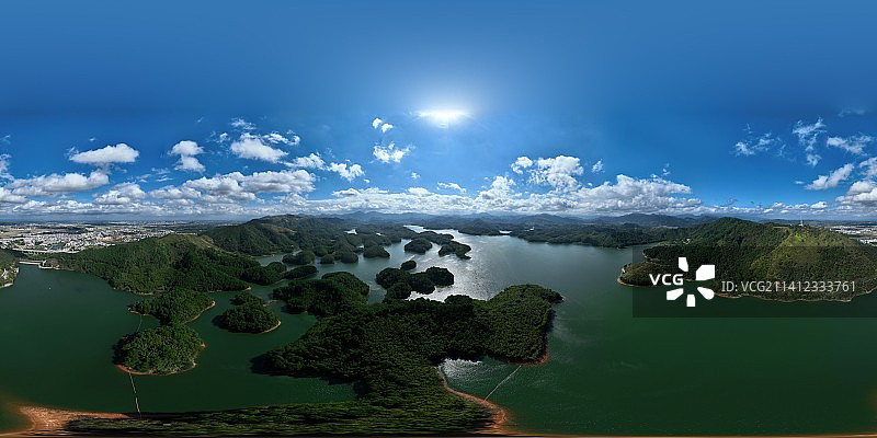 《广西宾阳县清平水库》图片素材