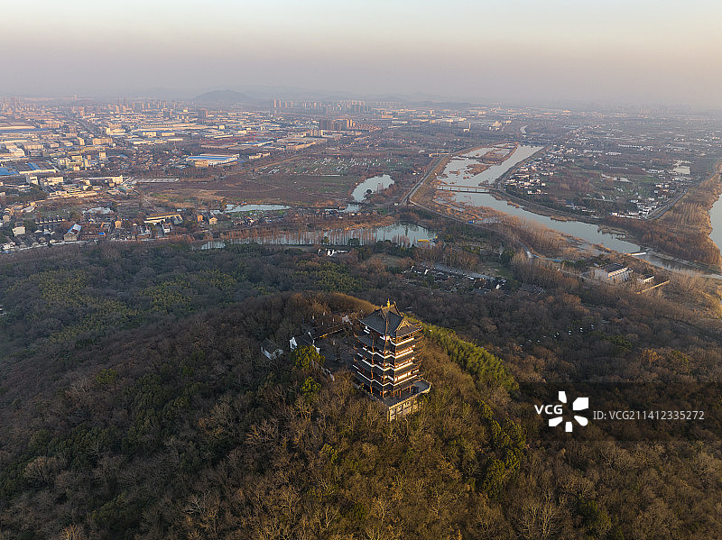 安徽马鞍山采石矶风光图片素材