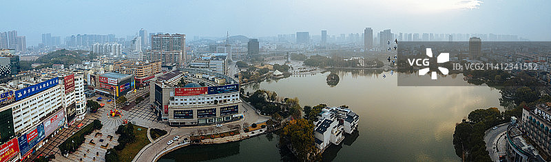 台州 黄岩区 地标 航拍素材 浙江省 台州市 城市 商业图片素材