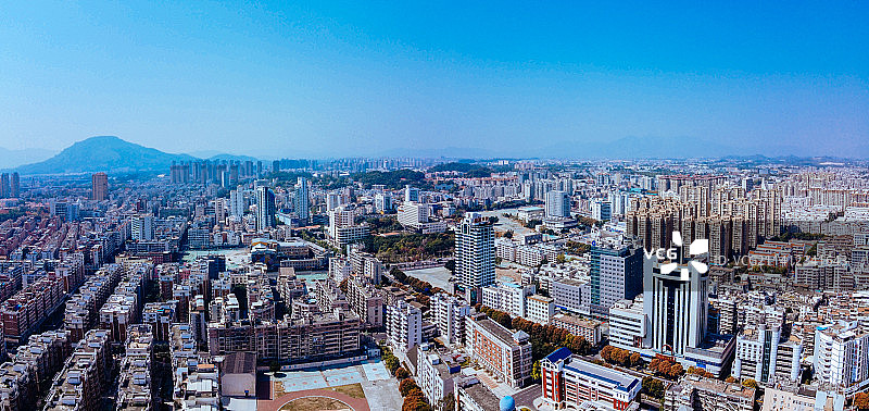 台州 黄岩区 地标 航拍素材 浙江省 台州市 城市 商业图片素材