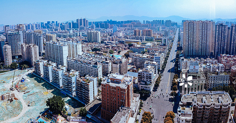 台州 黄岩区 地标 航拍素材 浙江省 台州市 城市 商业图片素材