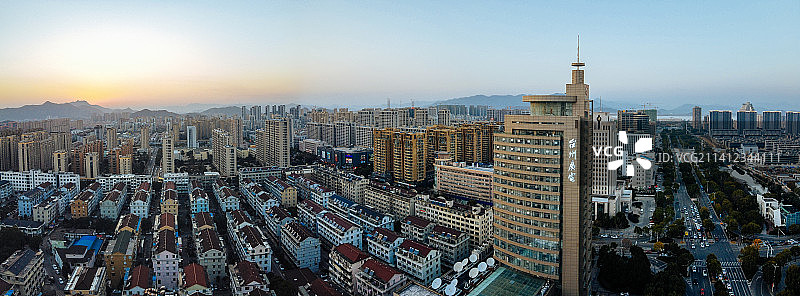 台州 黄岩区 地标 航拍素材 浙江省 台州市 城市 商业图片素材