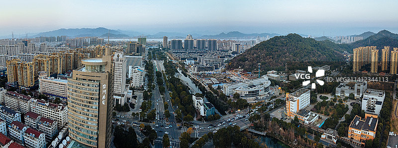 台州 黄岩区 地标 航拍素材 浙江省 台州市 城市 商业图片素材