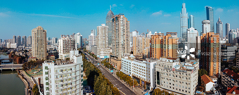 无锡 新吴区 地标 航拍素材 江苏省 无锡市 城市 商业图片素材