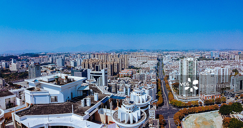 漳州 龙文区 地标 航拍素材 福建省 漳州市 城市 商业图片素材