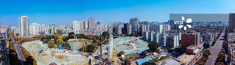 漳州 龙文区 地标 航拍素材 福建省 漳州市 城市 商业图片素材
