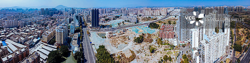 漳州 龙文区 地标 航拍素材 福建省 漳州市 城市 商业图片素材