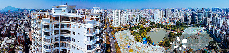 漳州 龙文区 地标 航拍素材 福建省 漳州市 城市 商业图片素材