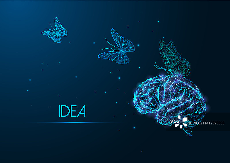 未来创意发光概念图片素材