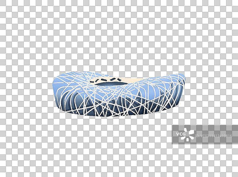 插画元素肌理国风装饰鸟巢奥运北京景点图片素材