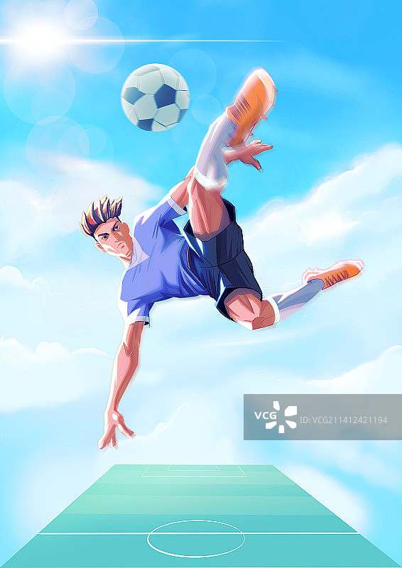 世界杯足球图片素材