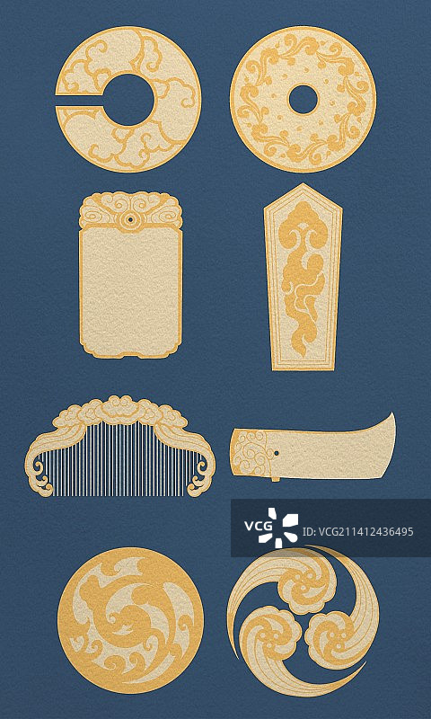 中国传统纹样-1-云纹图片素材