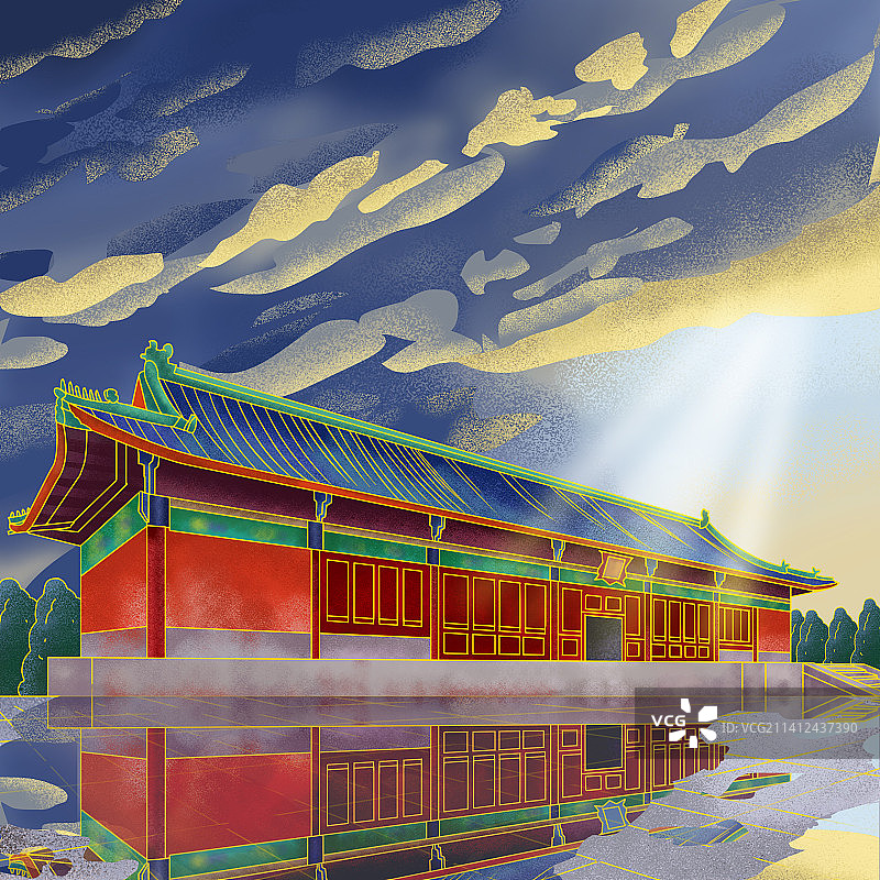 中轴线先农坛图片素材