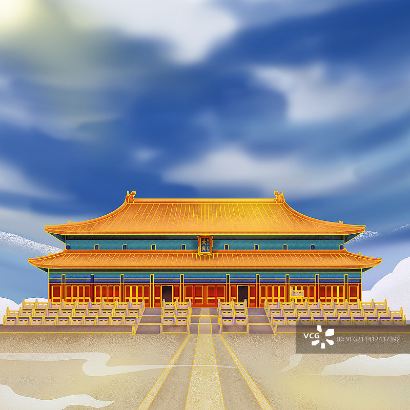 中轴线太庙图片素材