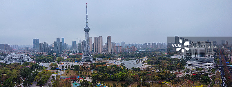 佛山 南海区 地标 航拍素材 广东省 佛山市 城市 商业图片素材