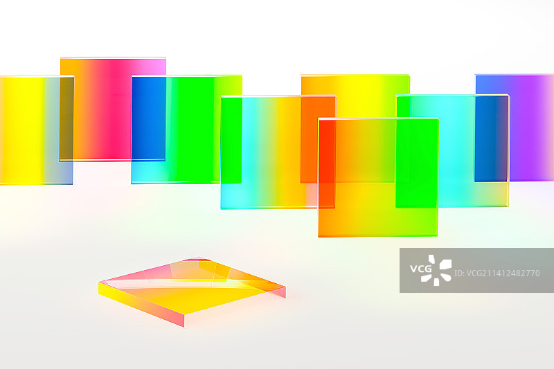 彩色玻璃图片素材