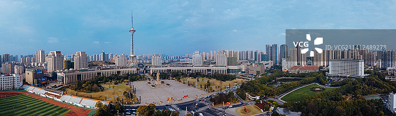 株洲 天元区 地标 航拍素材 湖南省 株洲市 城市 商业图片素材