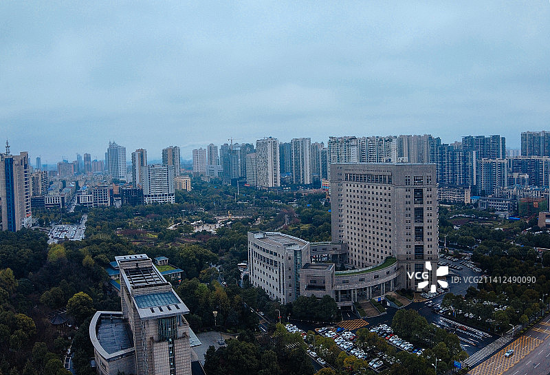 湘潭 雨湖区 地标 航拍素材 湖南省 湘潭市 城市 商业图片素材
