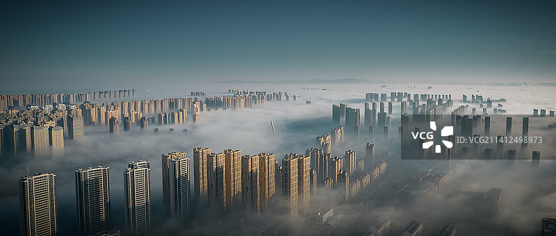 晨雾蒲河图片素材