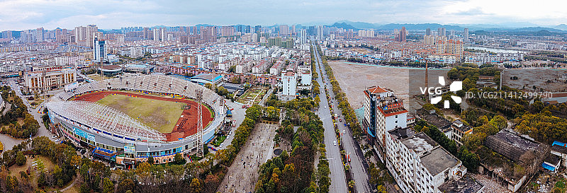 宜春 袁州区 地标 航拍素材 江西省 宜春市 城市 商业图片素材