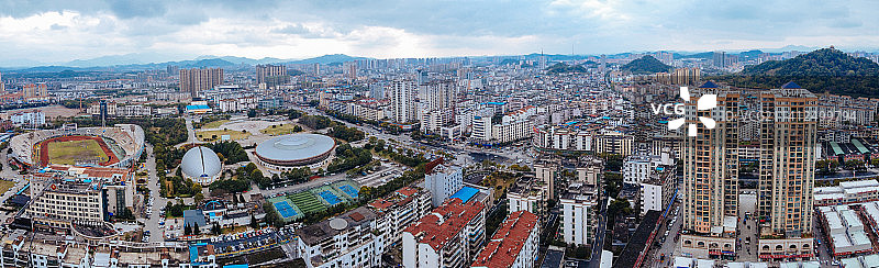 宜春 袁州区 地标 航拍素材 江西省 宜春市 城市 商业图片素材