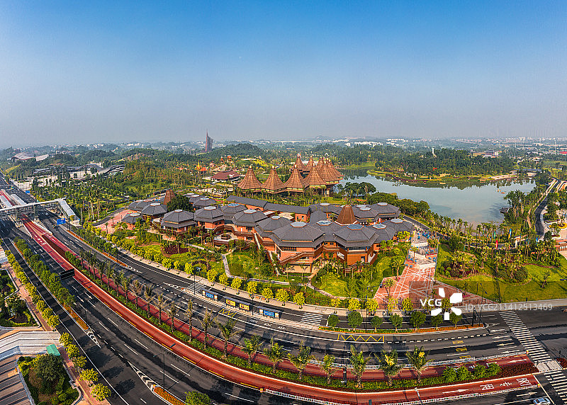 南宁园博园风光美图片素材