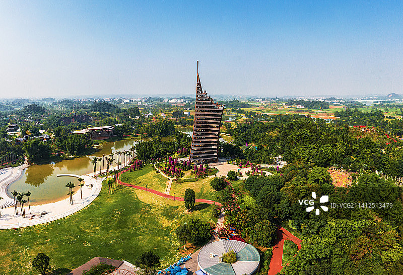 南宁园博园风光美图片素材