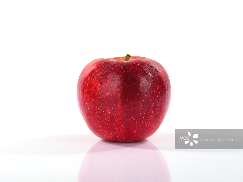 白色背景上的苹果特写，土耳其图片素材