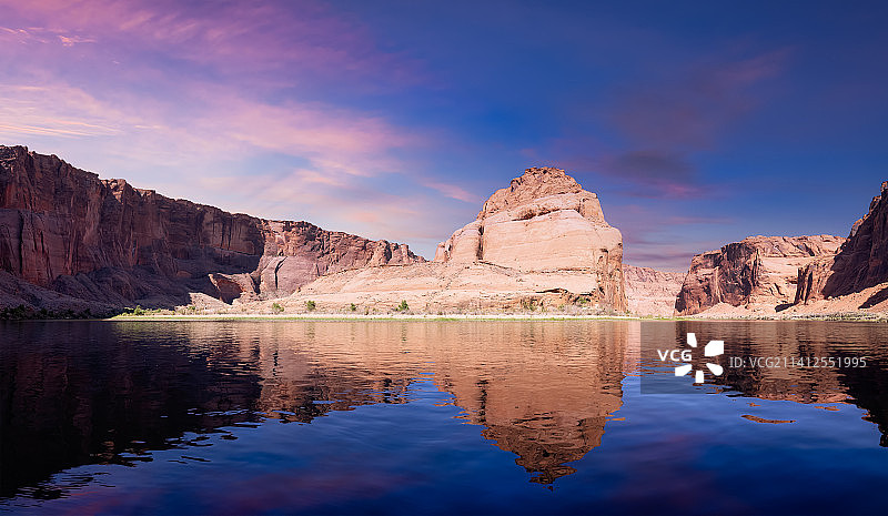 格伦峡谷的科罗拉多河，亚利桑那州，美国图片素材