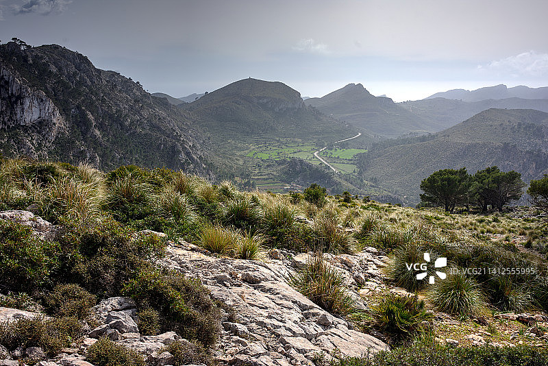 西班牙山脉风光图片素材