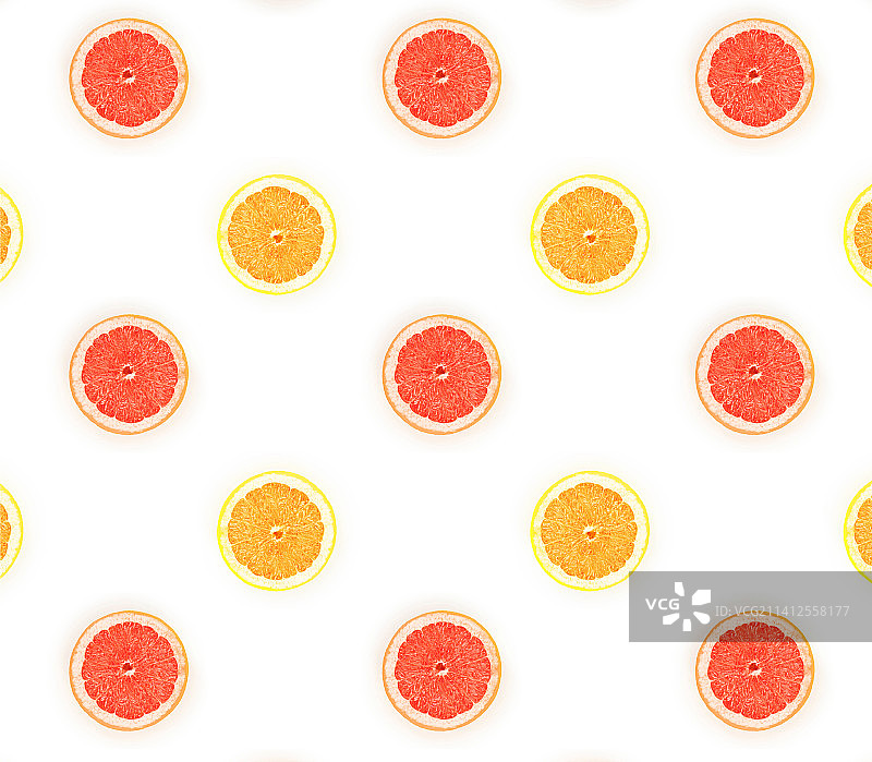柑橘水果切片独立图案图片素材