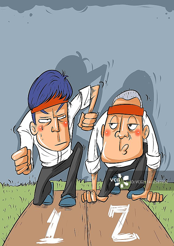 职场内卷图片素材