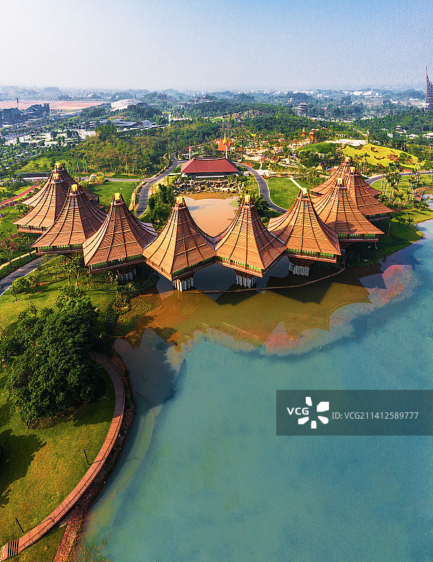 醉美南宁园博园丰光图片素材