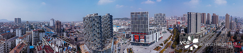 黄冈 黄州区 地标 航拍素材 湖南省 黄冈市 城市 商业图片素材