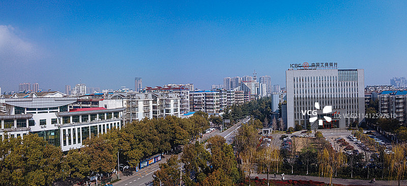 鄂州 鄂城区 地标 航拍素材 湖南省 鄂州市 城市 商业图片素材