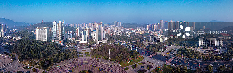 黄石 下陆区 地标 航拍素材 湖南省 黄石市 城市 商业图片素材