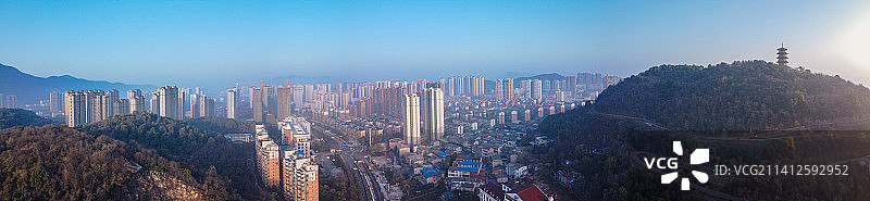 黄石 下陆区 地标 航拍素材 湖南省 黄石市 城市 商业图片素材