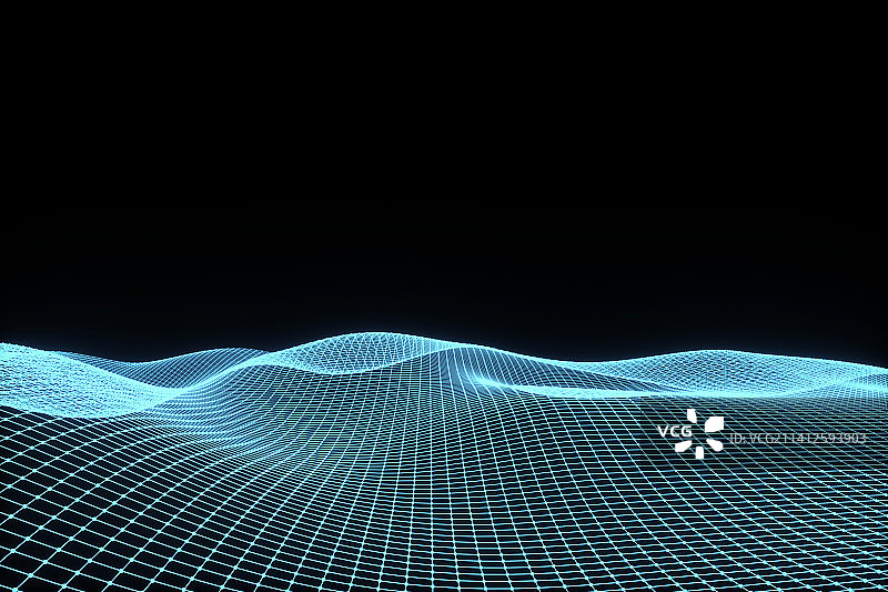 3D科技概念抽象线条背景图片素材
