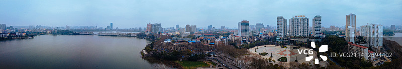 九江 浔阳区 地标 航拍素材 江西省 九江市 城市 商业图片素材