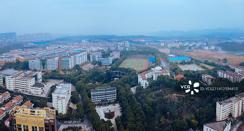 九江 浔阳区 地标 航拍素材 江西省 九江市 城市 商业图片素材