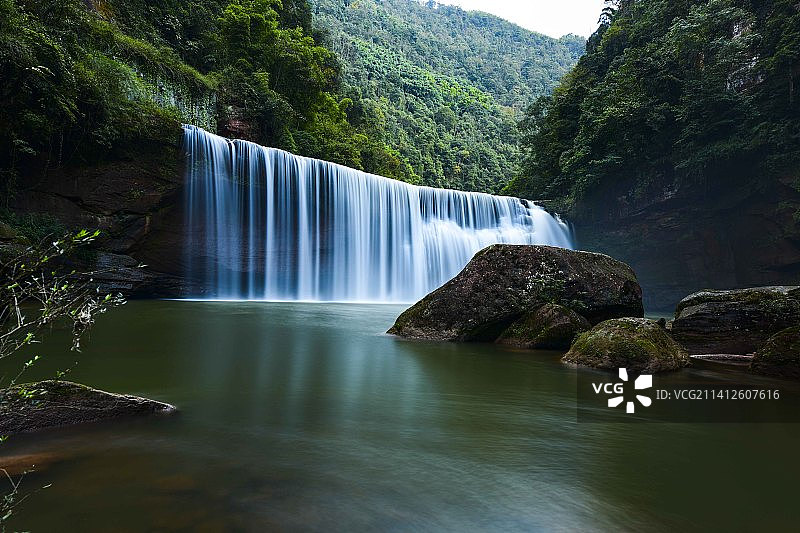 贵州赤水大瀑布风景图片素材
