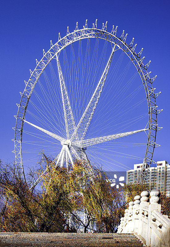 西宁人民公园摩天轮图片素材