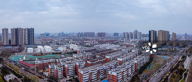驻马店 驿城区 地标 航拍素材 河南省 驻马店市 城市图片素材